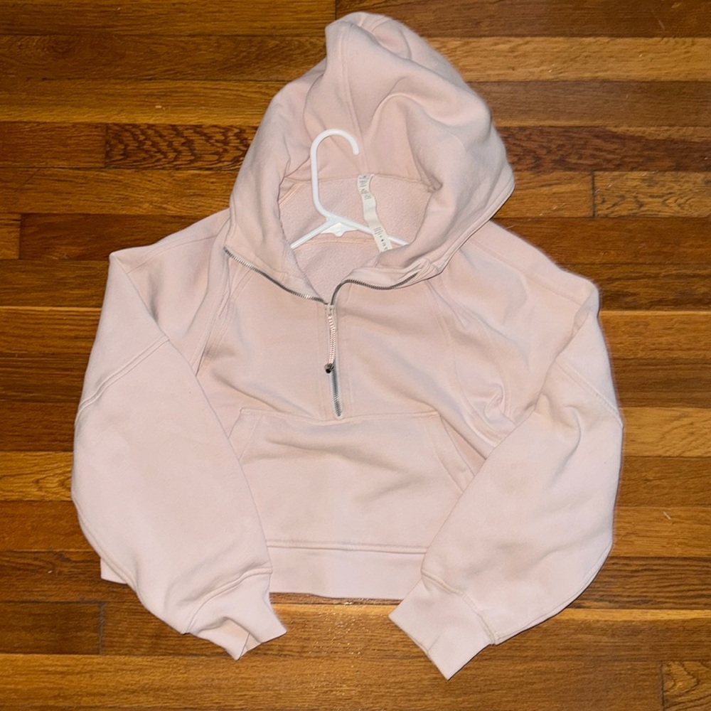 Lululemon oversized scuba half zip hoodie